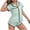 Green, variant on Cocoon Matching Sets Sleep Lounge Comfy Sets Gym Sets Short Sleeve Blouse Collared Green 2pc Sets for Women Outfit