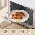 thumbnail image 6 of MALACASA Ceramic Dinnerware Set 16-Piece, Service for 4, Plates Bowls Set Dinner Plates Microwave Dishwasher Safe, White, Series MINA, 6 of 8