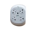 thumbnail image 1 of B07NTM1SDY - WALL TAP 4 O/LET 918J SURGE PROTECTED REVOLVING WHITE COLOR, 1 of 1