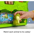 thumbnail image 5 of Little People Toddler Toy Forest Friends Carry Case Playset with Animal Figures for Pretend Play Kids Ages 1+ Years, 5 of 6