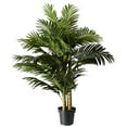 thumbnail image 1 of Nearly Natural 5326 Canne Dorée Palmier en Soie, 8 Pieds, Vert, 1 of 1