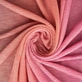 thumbnail image 2 of Zelouf Alora Printed Pleated Lurex Mesh  , Sewing, DIY, Crafts Fabric by the Yard, Aqua/coral, 3 Yard, 2 of 3