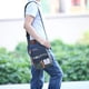 thumbnail image 4 of Bolso bandolera de nailon para hombre, multifunción, moderno, informal, para senderismo, bicicleta, viajes, bolso escolar, XA80ZC, 4 of 5