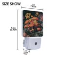 thumbnail image 4 of LED Sensor Night Light Auto On/Off Dusk to Dawn Lamp for Bedroom Hallway A Cluster Of Mushrooms 2 Pack, 4 of 7