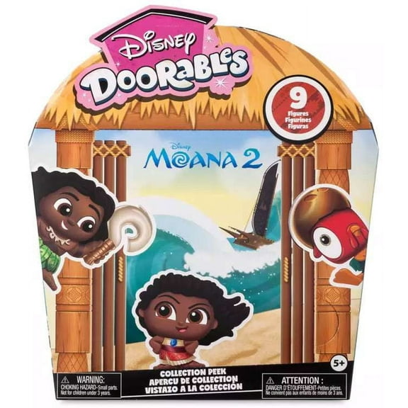 Disney Collection Peek Moana 2 Mystery Figure 9-Pack