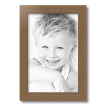 ArtToFrames 11x17 Inch Honey Picture Frame, This Brown Wood Poster Frame is Great for Your Art or Photos, Comes with Regular Glass (4459)