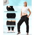thumbnail image 4 of Softball Mom Joggers for Women Running Softball Sweats Fleece Joggers Large Black, 4 of 6