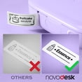 thumbnail image 4 of Label Maker Machine, Portable Bluetooth Label Printer with Tape, Inkless Label Maker Handheld for Home Office Organization, Purple, 4 of 8