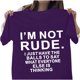 thumbnail image 4 of Xuyuer Funny Slogan Print Casual Blouse - Women's Loose Fashion Top, Breathable and Soft for Daily Wear, Friend Hangouts, Humorous Relaxed Style, and Playful Weekend Streetwear, 4 of 5