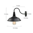 thumbnail image 6 of LNC 1-Light Black Bathroom Wall Sconce, Farmhouse/Industrial LED Vanity Light, 6 of 11