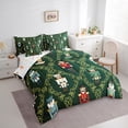 thumbnail image 3 of Castle Fairy Kawaii Nutcracker 7pcs Bedding Comforter Set,Geometric Lattice Queen Bedding Sets Super Cozy,Festival Xmas Queen Sheet Sets,Lightweight Room Decor, 3 of 8