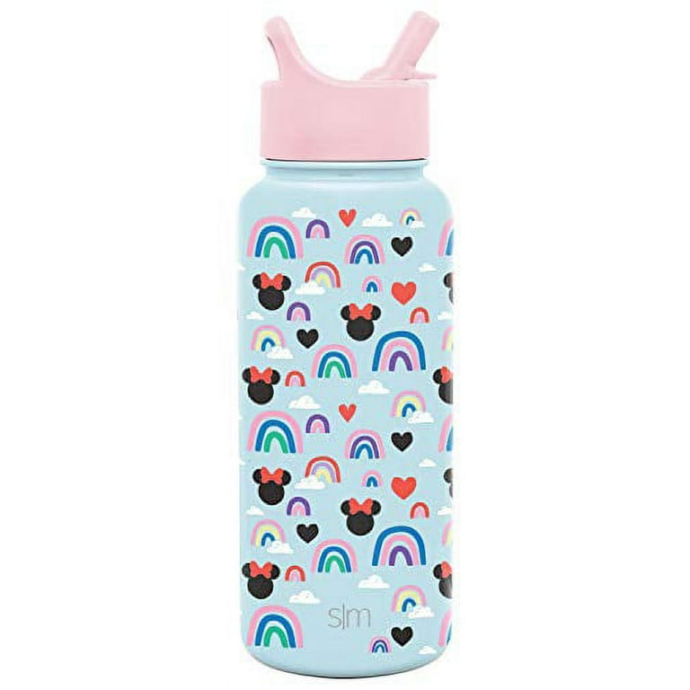 Simple Modern Disney Character Insulated Tumbler with Straw Lid Reusable  Stainless Steel Wide Mouth Water Bottle