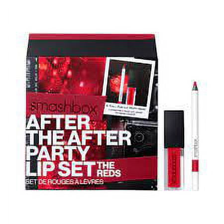 smashbox AFTER THE AFTER PARTY LIP SET THE REDS