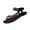 Black, variant on Xfvqtps Flat Sandals for Women Summer Bohemian Style Elastic Back Strappy Embroidered Open Toe Thong Shoes