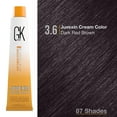 thumbnail image 5 of GK HAIR Global Keratin Semi Permanent Hair Cream Color with 87+ Shades (3.4 Fl Oz/100ml) Nourishing & Cleansing Colors for Styling High Performance Long Lasting Natural Toner Hair Dye Tubes - Unisex, 5 of 10