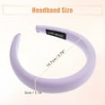 thumbnail image 5 of Fabric Wide Headbands Simplicity Design Classic Style 1.18inch Purple for Women Girl, 5 of 7