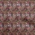 thumbnail image 1 of oneOone Cotton Poplin Maroon Fabric Leaves Sewing Material Print Fabric By The Yard 56 Inch Wide, 1 of 5