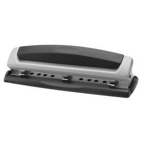 Swingline Precision Pro Desktop Punch, 2 - 3 Holes, Adjustable Centers, 10 Sheets