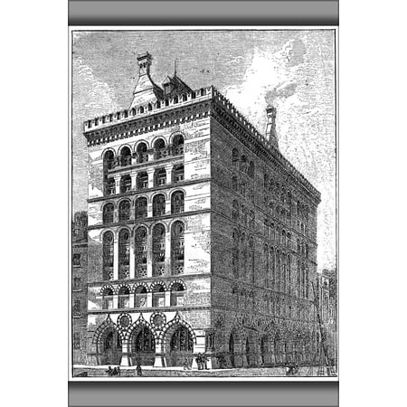 24"x36" Gallery Poster, Granary, Charlotte Street, Queen Square, Bristol