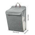 thumbnail image 2 of XGFHYJEH Dirty Clothes Hamper, Collapsible Laundry Basket with Handles, Foldable Laundry Bag, Decorative Storage Container, Folding Big Washing Bin for Bedroom, Entryway, Bathroom, 2 of 5