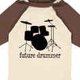 thumbnail image 4 of Inktastic Future Drummer Boys or Girls Long Sleeve Baby Bodysuit, 4 of 5