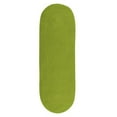 thumbnail image 1 of Colonial Mills Rug RV65R028X084 Reversible Flat-Braid Oval Braided Runner  Lime - 2 ft. 4 in. x 7 ft., 1 of 1