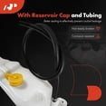 thumbnail image 3 of A-Premium Engine Coolant Overflow Recovery Reservoir Tank [with Cap & Hose] Compatible with Infiniti G20 1999 2000 2001 2002, 2.0L, 3 of 5