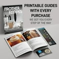 thumbnail image 2 of Zulay Premium Gift Milk Frother Set – Handheld Coffee Frother with Stand, 12oz/350ml Frothing Pitcher + 4 Latte Art Stencils – 13,000 RPM Motor, SS Whisk, Battery Operated – Barista Kit, 2 of 8