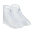 thumbnail image 4 of Uxcell Waterproof Shoes Cover Reusable Non Slip Rain Overshoes with Zipper, White (S), 4 of 6