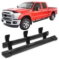 thumbnail image 2 of Ikon Motorsports Compatible with 99-16 Ford F250 Superduty Crew Cab V Style Running Boards Black Side Step Bar, 2 of 8