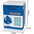 thumbnail image 4 of Hvops Super Electronic Bank, Bloqueo de código bancario para niños Juguete para bebés Bancos de monedas seguros Caja de ahorro de dinero Contraseña para niños (azul) kaili Sencillez, 4 of 5