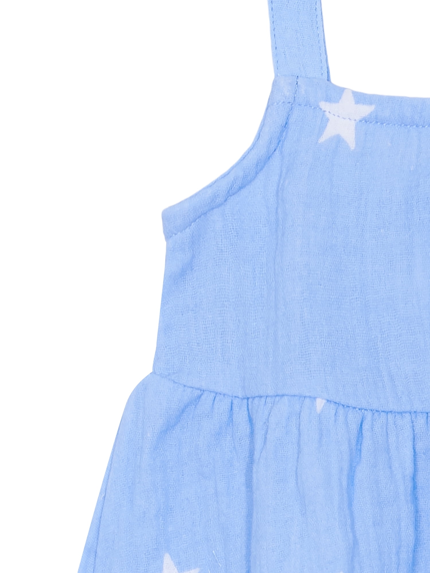 Way to Celebrate Baby and Toddler Girls Patriotic Americana Americana Dress, Sizes 12M-5T