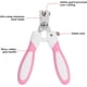 thumbnail image 2 of Cortaúñas para perros con lima de uñas (rosa), cortaúñas de acero inoxidable para gatos y gatos, cortaúñas de seguridad profesional para mascotas, para cachorros JM MX-0137393FYD, 2 of 5