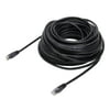 Onn Cat6 Round Ethernet Network Cable Type, 75', Black