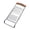 silver#2, variant on Stainless Steel Grater Foldable Double Sided Kitchen Zester for Cheese Potatoes Garlic Chocolate Multi-Functional Household Tool for Baking Cooking Compact Easy Clean