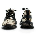 thumbnail image 3 of Zebra, Coffee Walking Shoes for Men Woman Lightweight Tennis Fashion Elastic Sports Shoes Cushion Basketball Shoes, 3 of 7