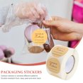 thumbnail image 4 of Miangastore 2 Rolls Handmade Stickers DIY Round Adhesive Labels Round Sealing Stickers Tags, 4 of 8