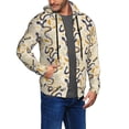 thumbnail image 2 of Naloa Snake And Floral Men’s Hoodies, Zip up Hoodie, Sweatshirts,Hoodies for Men Sizes S-3XL-Large, 2 of 5