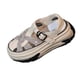 thumbnail image 4 of Sandalias de mujer Verano Slip on Sandalias planas Suela resistente Antideslizante PU Sandalias de tiras de cuero para vacaciones Caminar Compras, 4 of 9