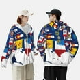thumbnail image 4 of Gaeub The Map Of United States Men's and Women's UPF 50+ Long-Sleeved Sun Protection Clothing, Fishing Shirt Long Sleeve Zip-Small, 4 of 7