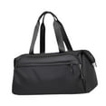 thumbnail image 3 of Bolsa de gimnasio con compartimento para zapatos y bolsillo húmedo, resistente al agua, de poliéster, práctica bolsa de lona, bolsa de gimnasio para, 3 of 8
