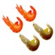 thumbnail image 4 of EeaseMX modelos de camarones artificiales realistas, modelos de comida para camarones, juguetes de animales para niños., 4 of 7