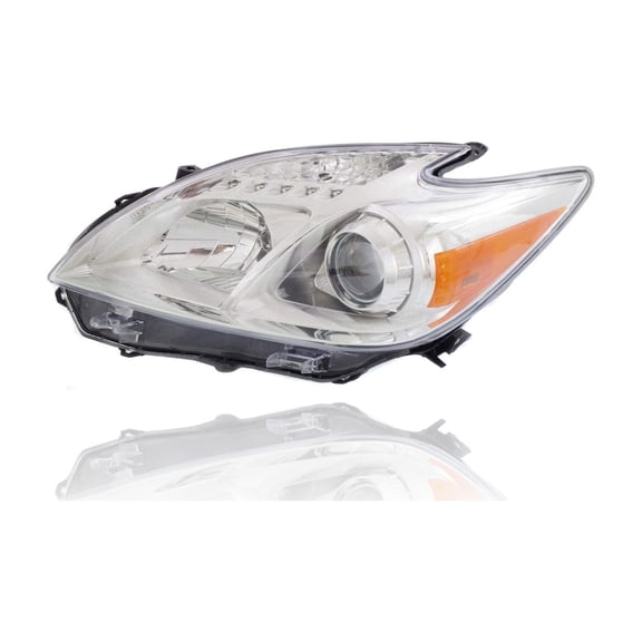 Headlight - Cooling Direct Fit/For 12-15 Toyota Prius - Halogen Type, Left Hand Driver, CAPA Certified - 8117047520