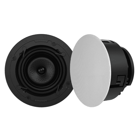 Sonance VX62R Visual Experience 6.5" Round In-Ceiling Speakers (Pair), White
