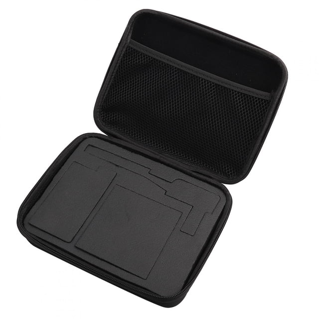 Bolsas Para Walkie Talkie, Portátil, Negro, Prevención De Daños, Estructura Integrada, Estuche Ergonómico Para Walkie Talkie, ABS Para Viajar