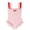 Pink, variant on CYRBOKO Girls One-piece Swimsuits, Sleeveless Summer Gift Quick-dry Bathing Suits Pink Size 4-5 T