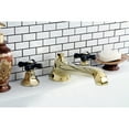 thumbnail image 3 of Kingston Brass KS4302PKX Duchess Two-Handle Deck Mount Roman Tub Faucet, Polished Brass, 3 of 6