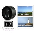 thumbnail image 3 of Hi Def 2-Pcs Telephoto & Wide Angle Lens Kit For Canon EOS R10 R50 R100 (49mm Compatible), 3 of 6