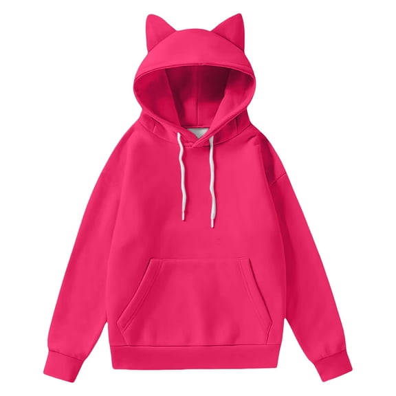 Certgust Hoodie Womens Oversized Winter Cotton Sweatshirts Pullover Fashion Tops Trendy Outfits with Cozy Warmth for Cold Weather Style
