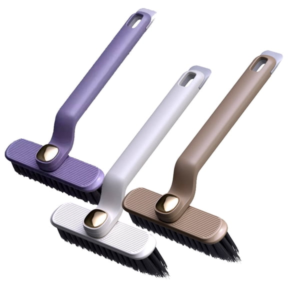 Raindrops  3 Pcs Bathroom Floor Brush Multifunctional Seam for Cleaning Crevices Tile